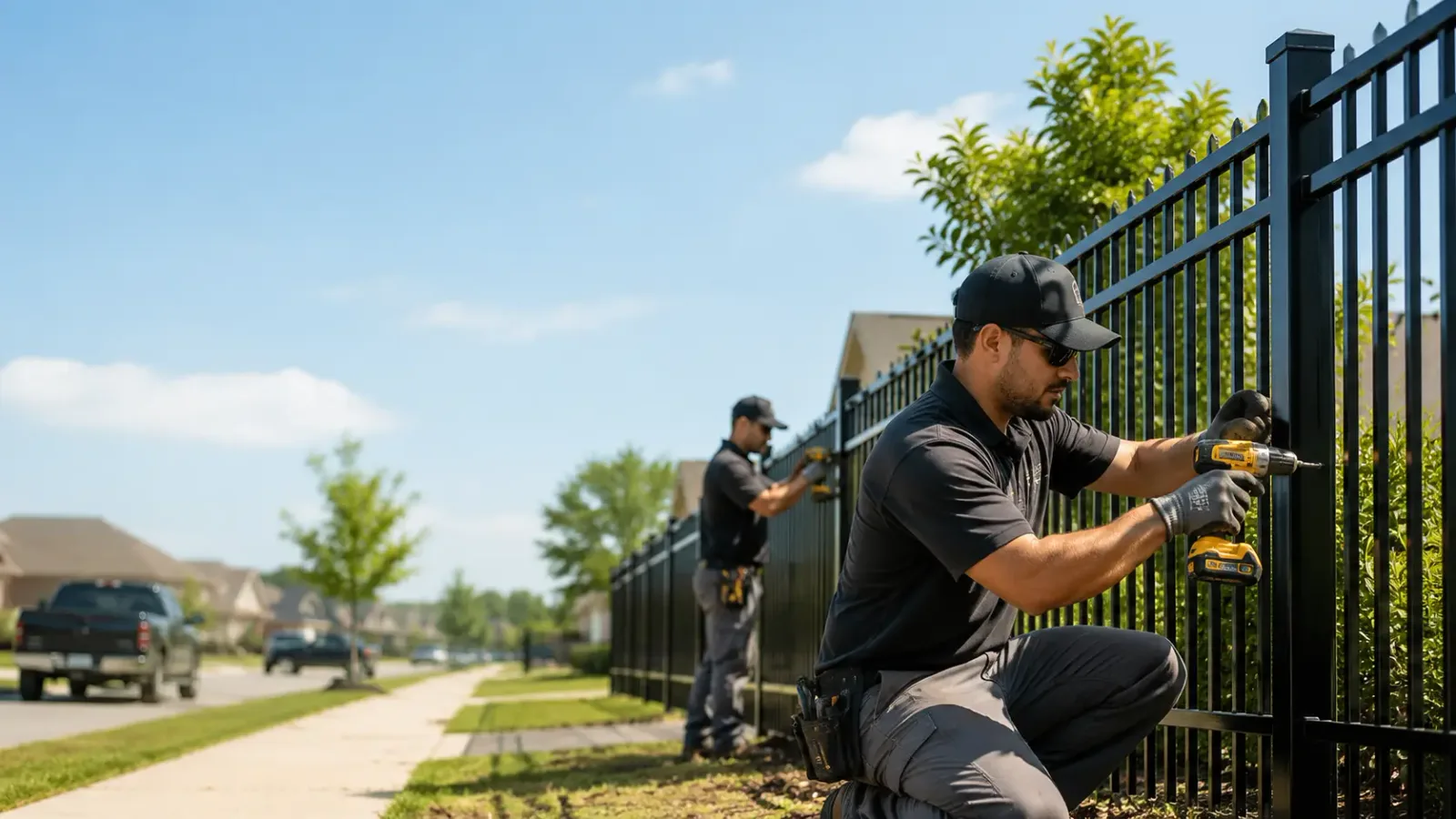 Metal Fence Installation in Ama, LA